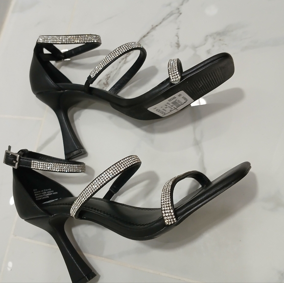 Nordstrom Rack BP. Jessa Ankle Strap Sandal Size 8.0 Rhinestones NWT - Picture 9 of 14